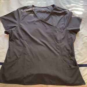 Gray Cherokee Infinity Scrub Top